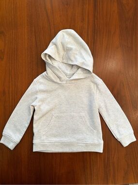 Scene & Heard Lightweight Hooded Waffle Pullover Sweatshirt - Cream size 18m